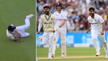 Jasprit Bumrah Catch Video: Watch Indian Captain Drop an Easy Catch and Take a Blinder to Dismiss Ben Stokes